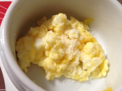 離乳食☆ヨーグルトと卵のオムレツ